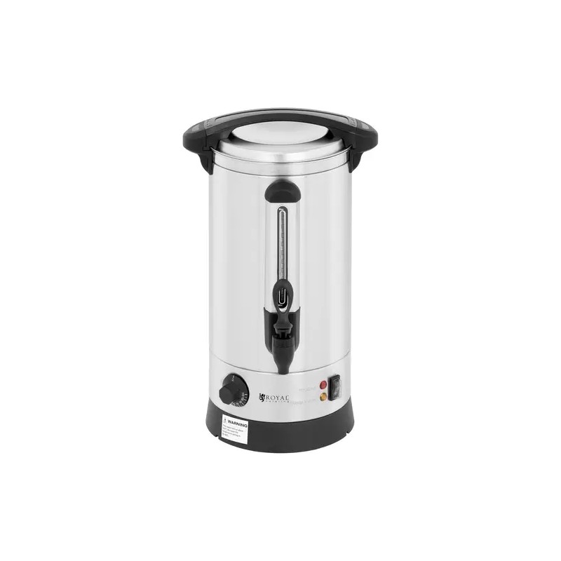 Royal Catering RC-WBDW9 vedenkeitin 8,7 l 1500 W ruostumaton teräs
