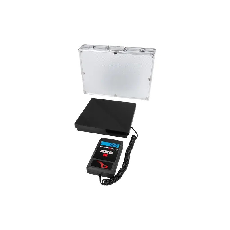 Digitaalinen pakettivaaka SBS-PF-100/10, 100 kg / 10 g, ruostumaton teräsalusta