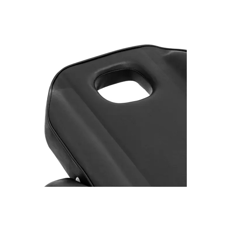 Physa Capua Black kosmetiikkasänky 180 x 58 cm, hydraulinen korkeussäätö, musta