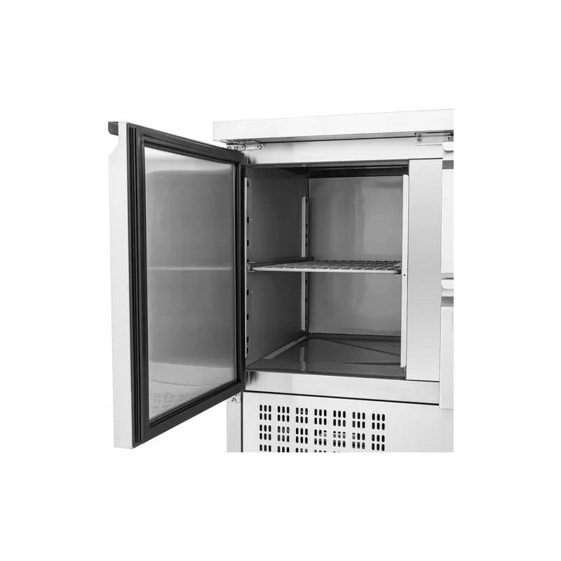Royal Catering RCS-230D kylmäpöytä 230 l 90 x 70 cm ruostumaton teräs