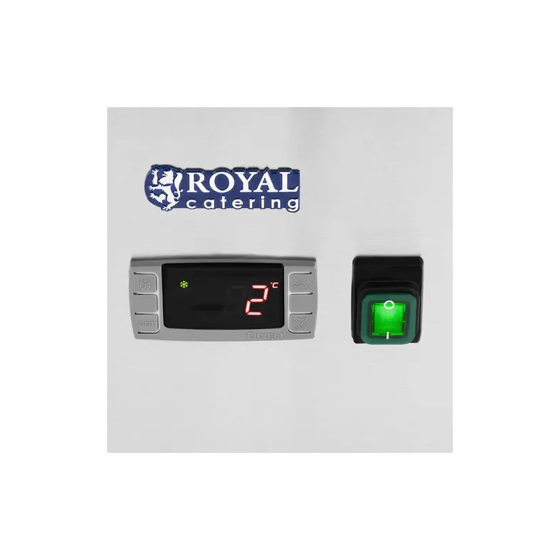 Royal Catering RCS-230D kylmäpöytä 230 l 90 x 70 cm ruostumaton teräs