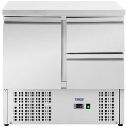 Royal Catering RCS-230D kylmäpöytä 230 l 90 x 70 cm ruostumaton teräs