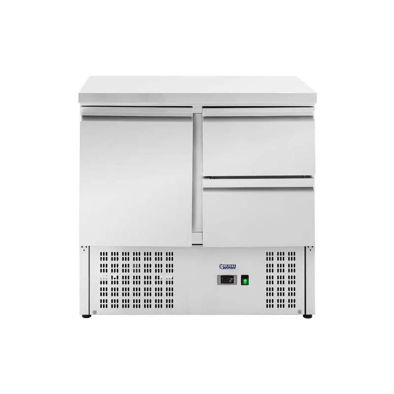 Royal Catering RCS-230D kylmäpöytä 230 l 90 x 70 cm ruostumaton teräs
