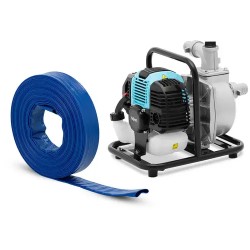 Vesipumppusetti 1 35 kW 15 m h ja 20 m litteä letku 1 1 2