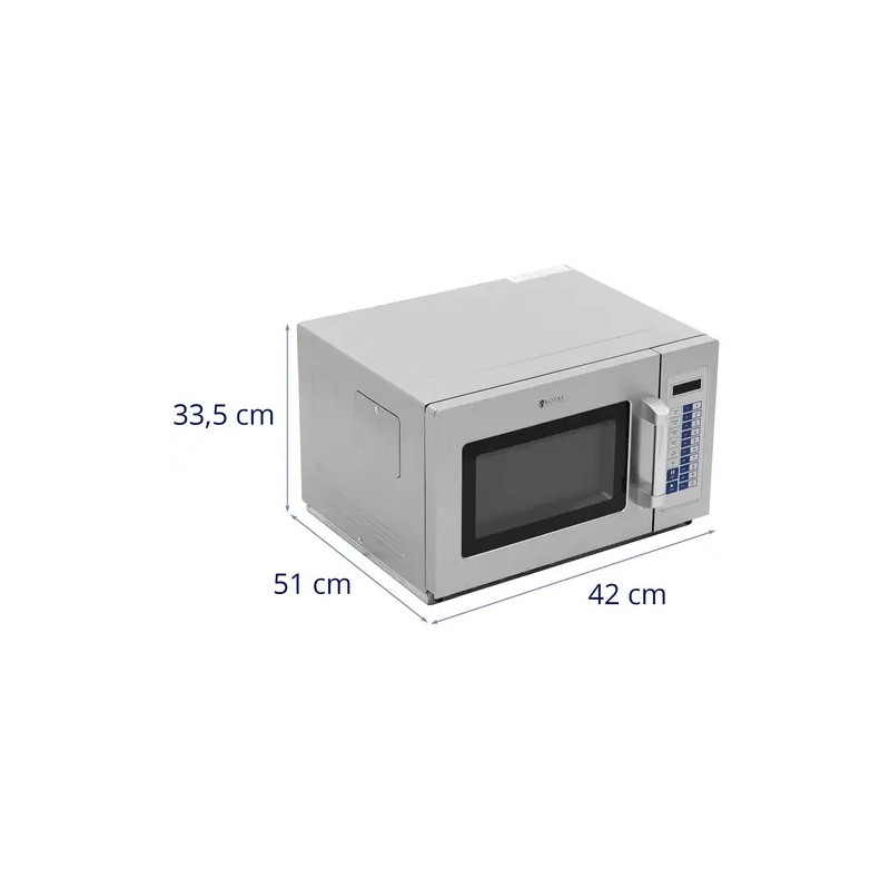 Royal Catering Gastro-mikroaaltouuni 3200 W 34 l