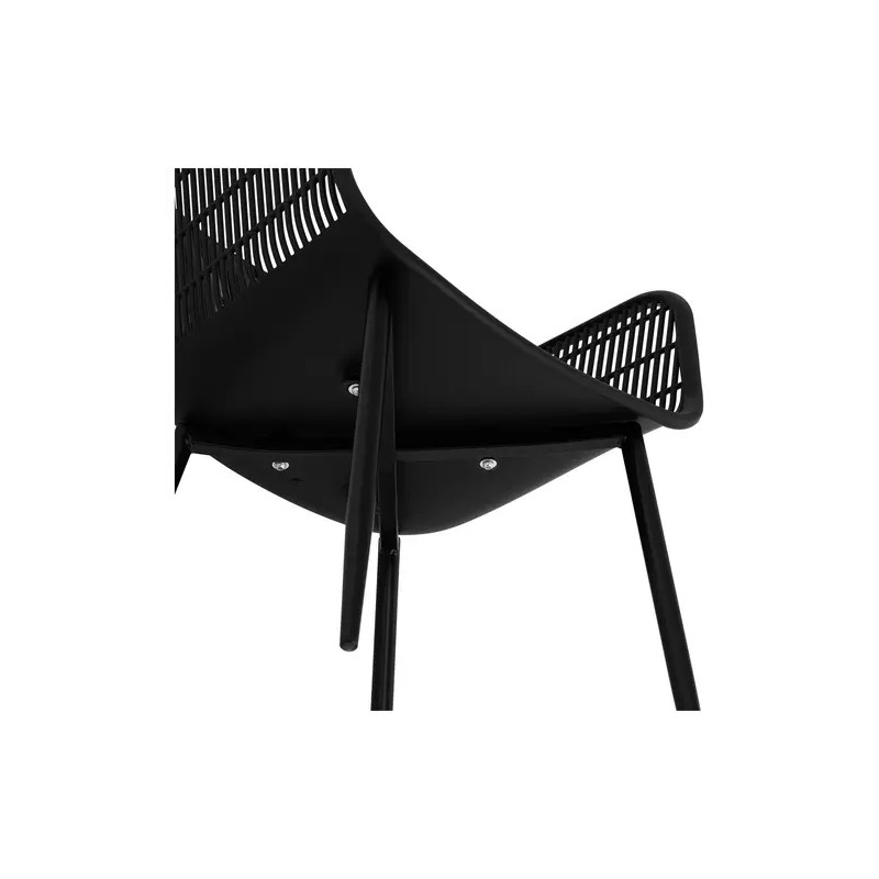 Fromm & Starck STAR_SEAT_08 tuolinsetti, 2 kpl, musta, max 150 kg