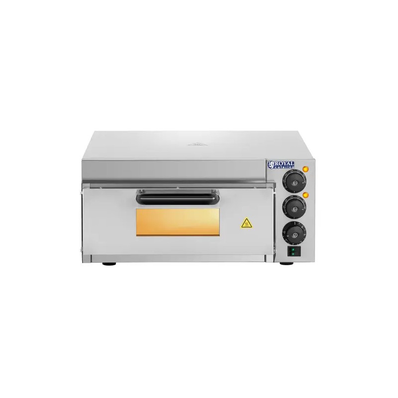 Royal Catering sähköinen pizzauuni 40 cm, 2000 W, kivipohja