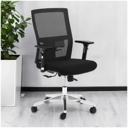 Fromm & Starck STAR_SEAT_32 työtuoli, musta, verkkoselkänoja, max 100 kg