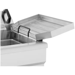 Royal Catering sähkökäyttöinen friteerausallas 23 l 3000 W poistoventtiilillä