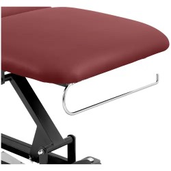 Sähköinen hierontapöytä 3 moottoria 300 W 185 x 67 cm musta/burgundi