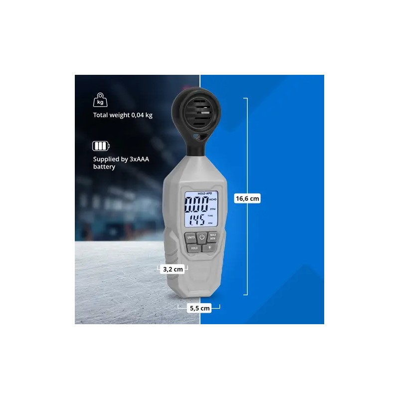 Steinberg Systems ilmanlaadun mittari HCHO ja TVOC 0,01 mg/m³