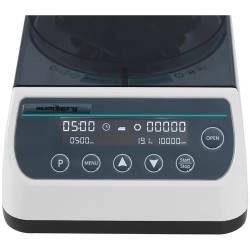 Pöytäsentrifugi, 2-in-1-roottori, 10 000 U/min, 12 putkelle tai 4 PCR-liuskalle, RZB 6708 xg