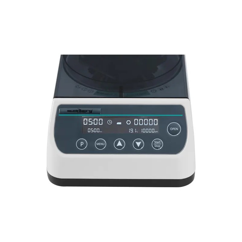 Pöytäsentrifugi, 2-in-1-roottori, 10 000 U/min, 12 putkelle tai 4 PCR-liuskalle, RZB 6708 xg