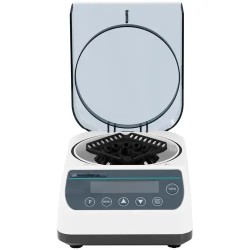 Pöytäsentrifugi, 2-in-1-roottori, 10 000 U/min, 12 putkelle tai 4 PCR-liuskalle, RZB 6708 xg