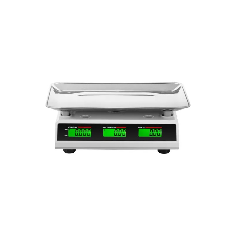 Kontrollivaaka SBS-PW-301CB 30 kg / 1 g 34,1 x 24,1 cm LCD