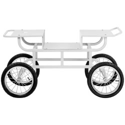 Royal Catering hattarakoneen vaunu Retro-design valkoinen 43 x 35 cm