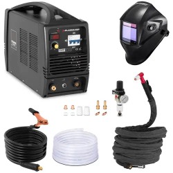 Stamos Pro S Plasma 80P plasmaleikkurisetti 80 A 400 V ja Carbonic hitsauskypärä 24 9 kg