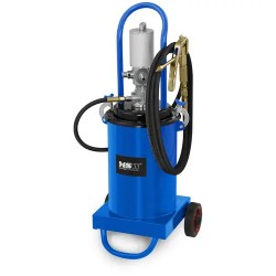 MSW PRO G 12 pneumaattinen rasvaprässi 12 l 240 320 bar siirrettävä