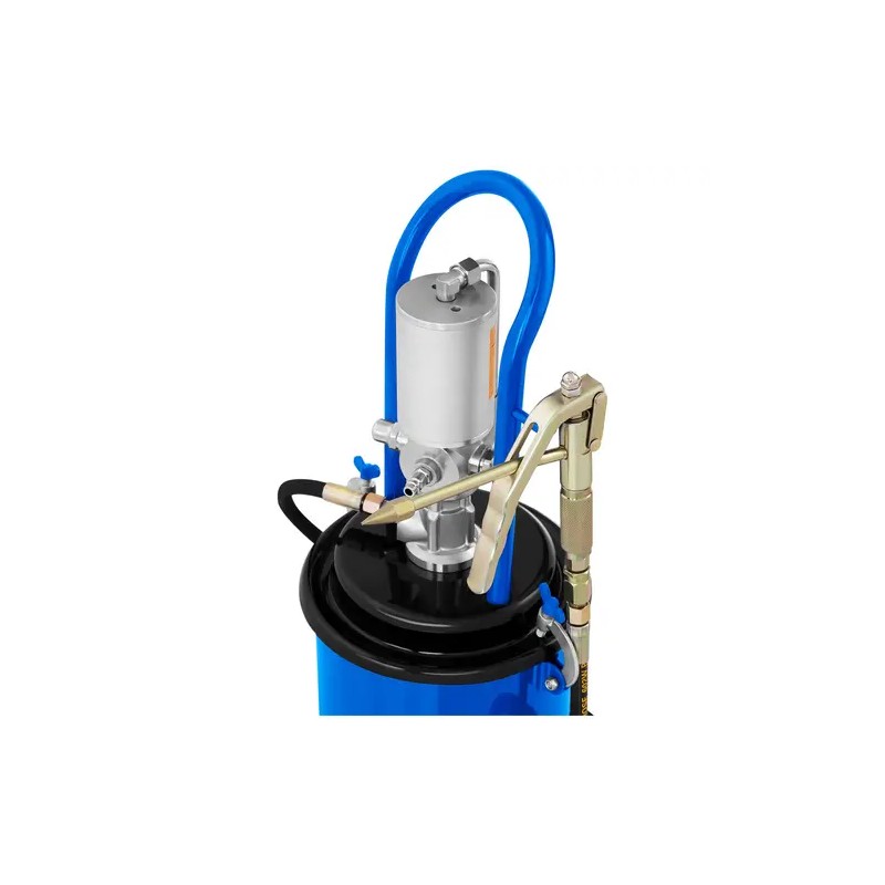 MSW PRO-G 12 pneumaattinen rasvaprässi, 12 l, 240–320 bar, siirrettävä