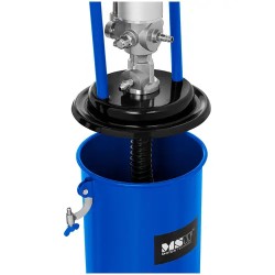 MSW PRO-G 12 pneumaattinen rasvaprässi, 12 l, 240–320 bar, siirrettävä