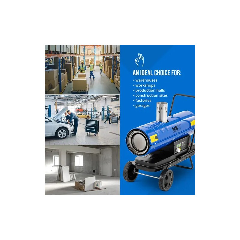 MSW Diesellämmitin 20 000 W 20 l