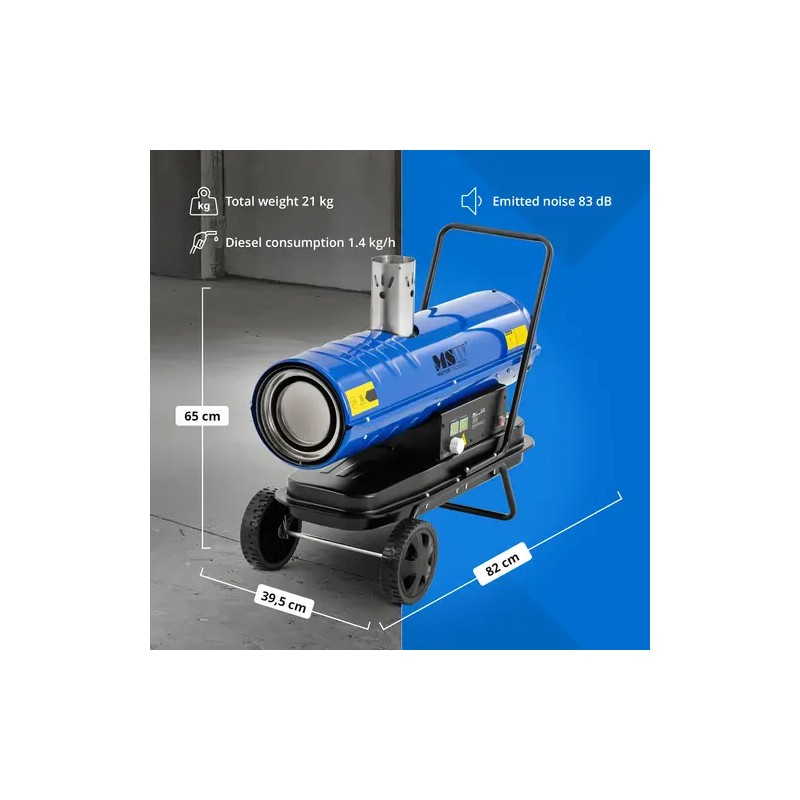 MSW Diesellämmitin 20 000 W 20 l