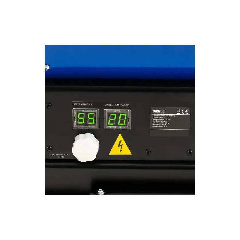 MSW Diesellämmitin 20 000 W 20 l