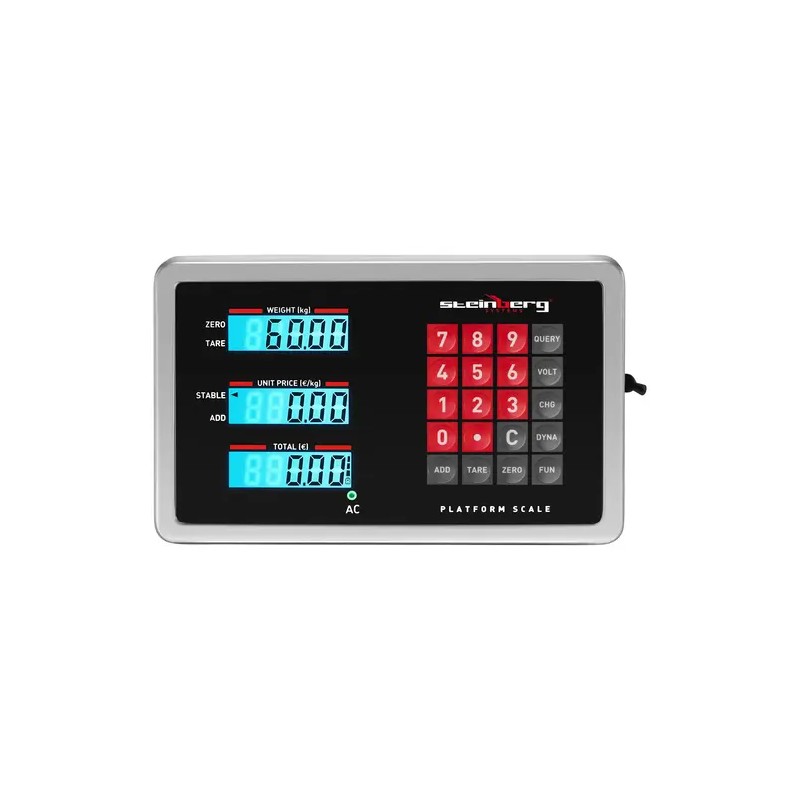 Steinberg Systems alustavaaka 60 kg 0,01 kg 30 x 40 cm langaton LCD