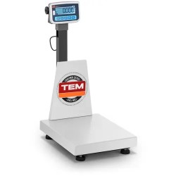 TEM Tasivaaka 150 kg 50 x 40 cm antistattinen LCD näyttö tarkastettu