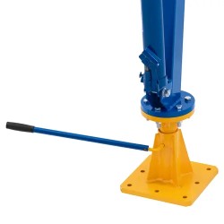 Hydraulinen nosturi 900 kg 360° kääntyvä säädettävä varsi