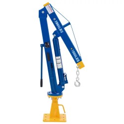 Hydraulinen nosturi 900 kg 360° kääntyvä säädettävä varsi