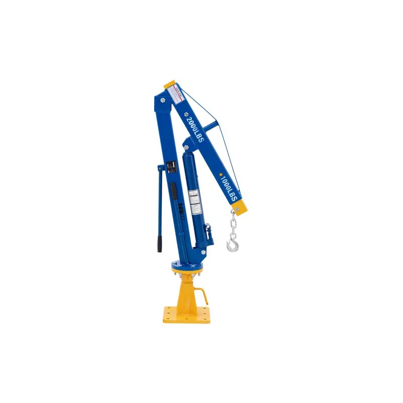 Hydraulinen nosturi 900 kg 360° kääntyvä säädettävä varsi