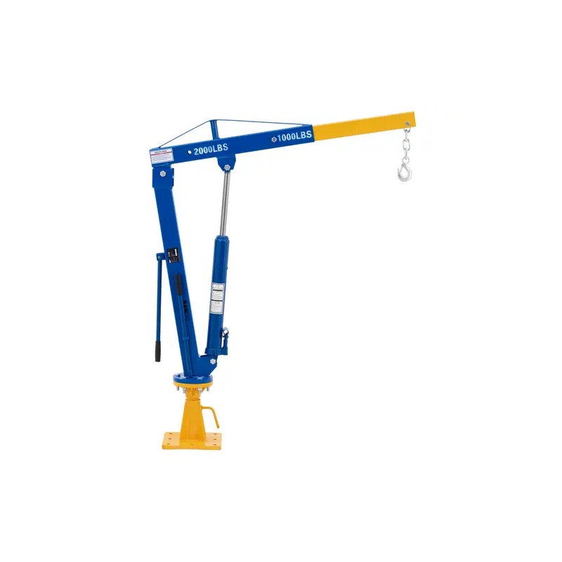 Hydraulinen nosturi 900 kg 360° kääntyvä säädettävä varsi