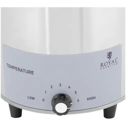 Lämmitettävä kastikepumppu RCSW-08, 3,3 l, ruostumaton teräs