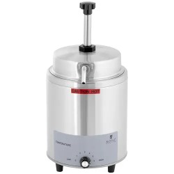 Lämmitettävä kastikepumppu RCSW-08, 3,3 l, ruostumaton teräs