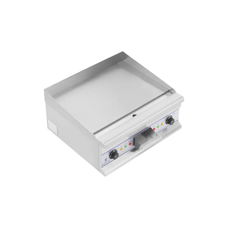 Royal Catering RCG 60S sähkögrilli 60 cm sileä valurautalevy 2 x 4000 W 36,55 kg