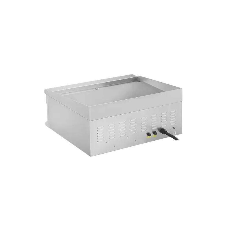 Royal Catering RCG 60S sähkögrilli 60 cm sileä valurautalevy 2 x 4000 W 36,55 kg