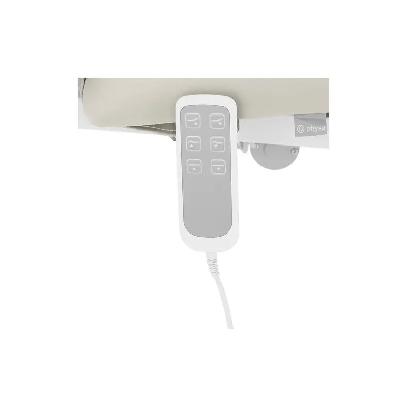 Sähköinen hierontapöytä 3 moottoria 300 W 185 x 67 cm valkoinen/beige