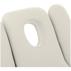 Sähköinen hierontapöytä 3 moottoria 300 W 185 x 67 cm valkoinen/beige