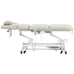 Sähköinen hierontapöytä 3 moottoria 300 W 185 x 67 cm valkoinen/beige