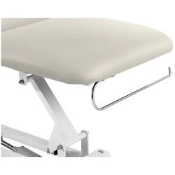 Sähköinen hierontapöytä 3 moottoria 300 W 185 x 67 cm valkoinen/beige