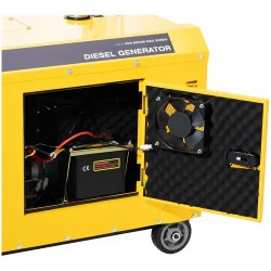 Diesel-aggregaatti 7220/8500 W 30 l 230/400 V AVR