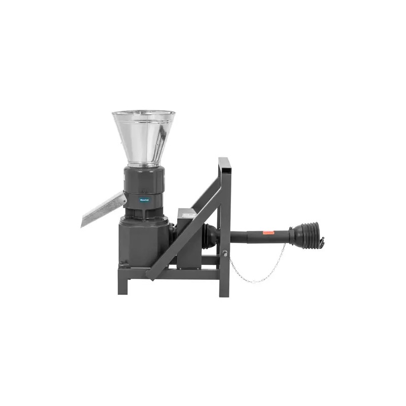 Pellettipressi PTO-akselilla 400 kg/h 15-28 PS Ø 230 mm