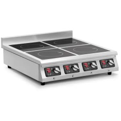 Royal Catering induktioliesi 4 x 3500 W 4 x 20 cm ajastin
