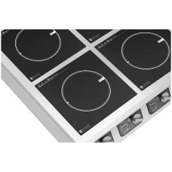 Royal Catering induktioliesi 4 x 3500 W, 4 x 20 cm, ajastin