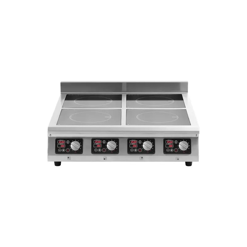 Royal Catering induktioliesi 4 x 3500 W, 4 x 20 cm, ajastin
