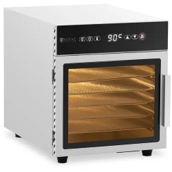 Royal Catering ruoankuivain ruostumaton teräs 500 W 6 tasoa