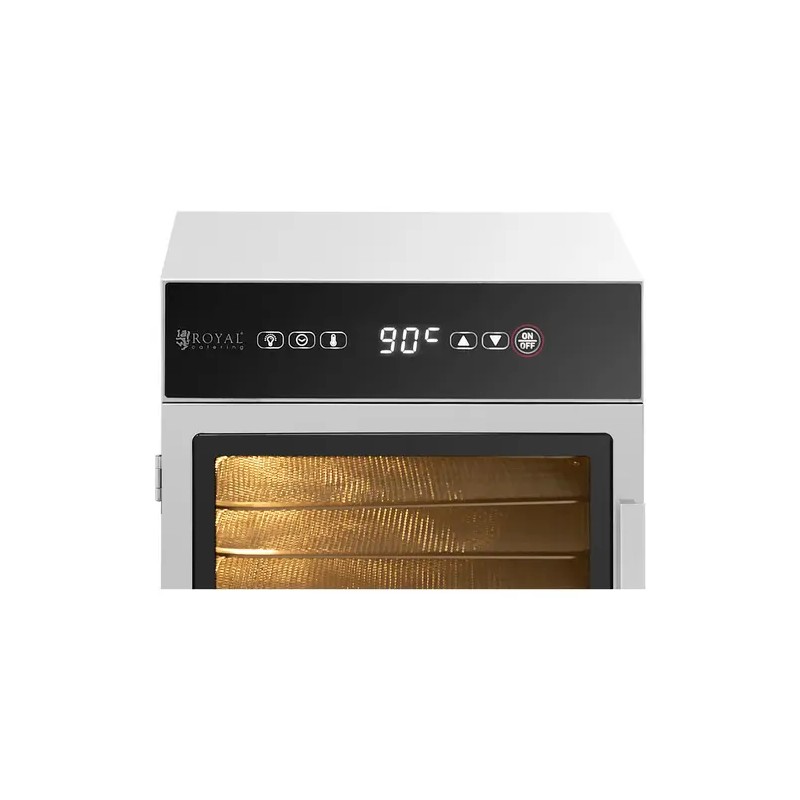 Royal Catering ruoankuivain ruostumaton teräs 500 W 6 tasoa