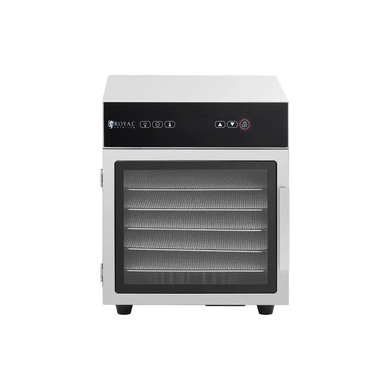 Royal Catering ruoankuivain ruostumaton teräs 500 W 6 tasoa