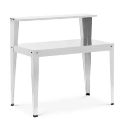 Uniprodo istutuspöytä sinkitty teräs 112 x 64 x 110 cm